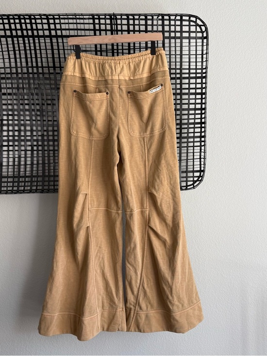 Free people We The Free Sky Riser Knit Wide-Leg Pull-On Pants sepia tone - Picture 5 of 8